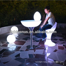 wifi control color changing CE rechargeable led table bar